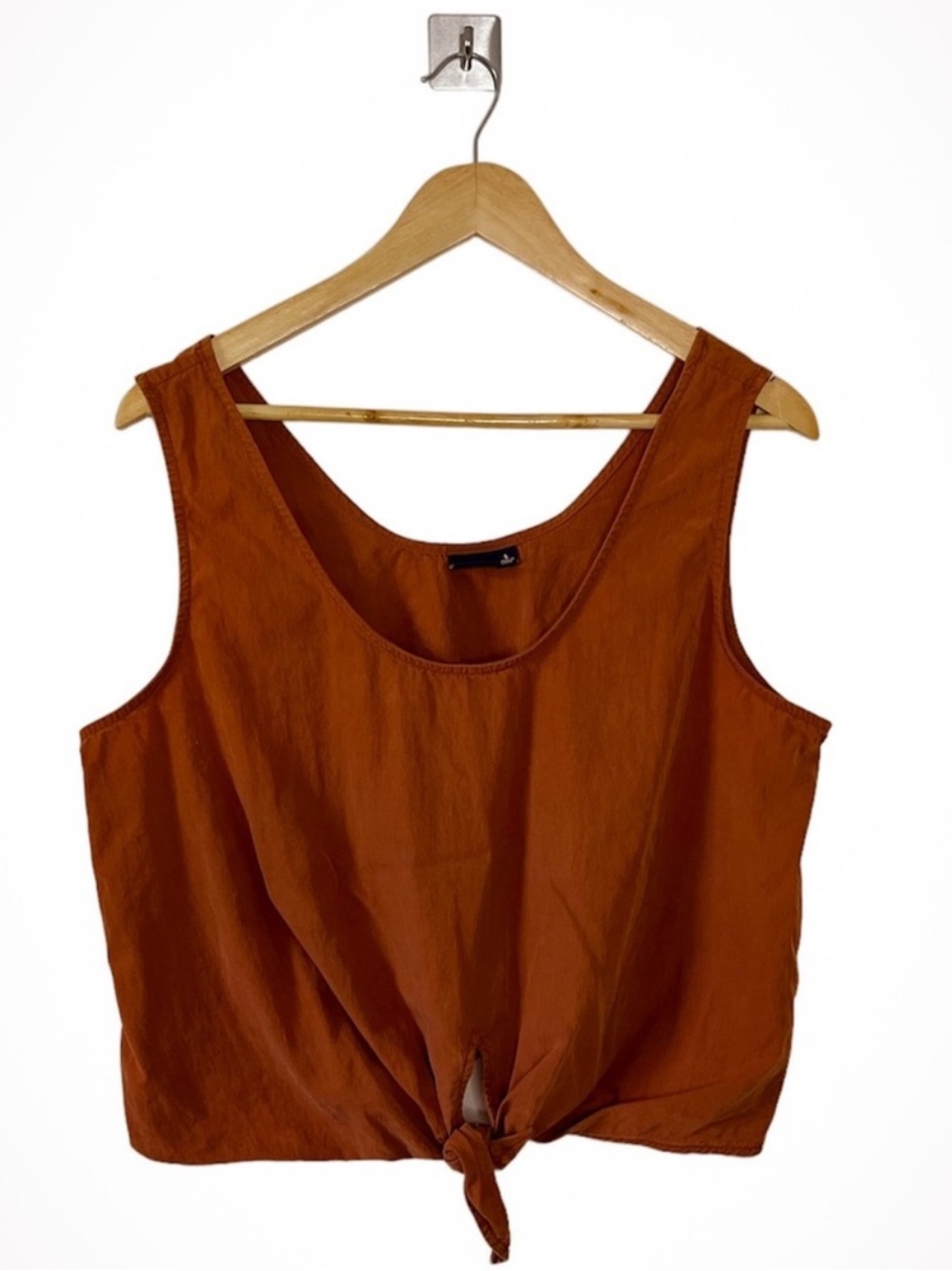 GAP Rust Tie Front Tank Top